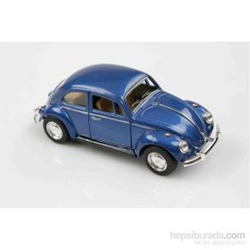 Kinsmart 1967 Volkswagen Beetle Mavi 1:32 Metal Model Araç