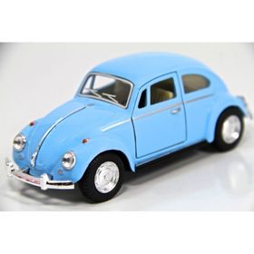 Kinsmart 1967 Volkswagen Beetle Mavi 1:32 Metal Model Araç