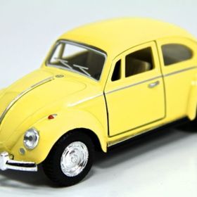 Kinsmart 1967 Volkswagen Beetle Sarı 1:32 Metal Model Araç