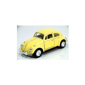 Kinsmart 1967 Volkswagen Beetle Sarı 1:32 Metal Model Araç