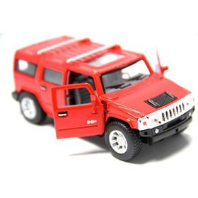 Kinsmart 2008 Hummer H2 SUV 1:40 Kırmızı Araba