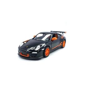Kinsmart 2010 Porsche 911 GT3 RS 1:36 Çek Bırak 5 İnch Lisanslı Model Siyah Oyuncak Araba