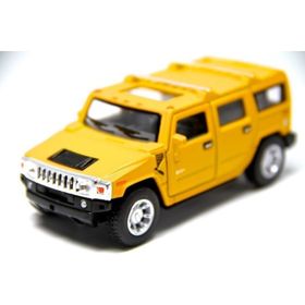 Kinsmart KT5337D Sarı 2008 Hummer H2 SUV 1:40 Model Araba