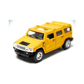 Kinsmart KT5337D Sarı 2008 Hummer H2 SUV 1:40 Model Araba