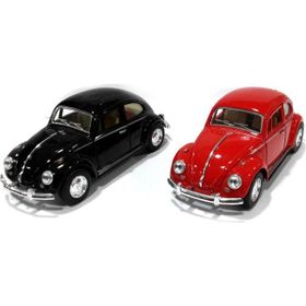 Kinsmart Volkswagen 1967 Siyah Clasical Beetle Çek Bırak Araba