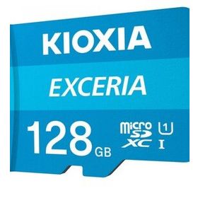 Kioxia 128GB Exceria microSDXC UHS-1 C10 100 Mb-sn Hafıza Kartı
