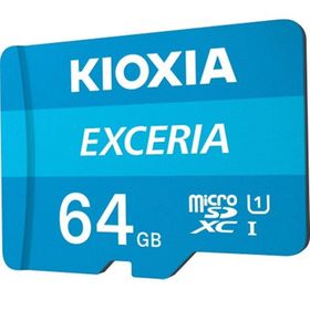 Kioxia 64GB Exceria Micro SDXC UHS-1 C10 100MB/sn Hafıza Kartı