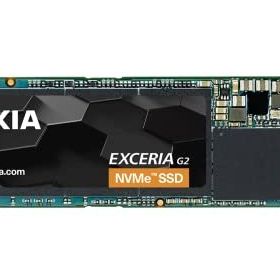 Kioxia Exceria 1TB Siyah PCIe M2G2 NVMe 3D 2100/1700 MB/sn Taşınabilir SSD