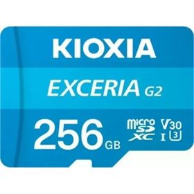 Kioxia Exceria G2 LMEX2L256GG2 Class 10 UHS-I U3 V30 256 GB Micro SD Kart
