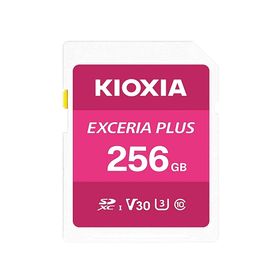 Kioxia Exceria Plus 256 GB V30 100/85 MB/sn 4K SD Card
