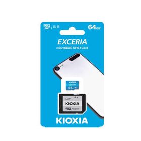 Kioxia LMEX1L064GG2 64 GB Micro SDXC UHS-1 C10 Kart