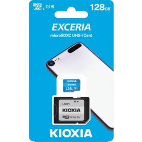 Kioxia LMEX1L128GG2 128 GB Micro SDXC UHS-1 C10 Kart