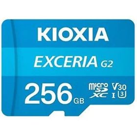 Kioxia LMEX2L256GG2 EXCERIAG2 256 GB Micro SDXC U1 V30 4K 100/50 Kart Bellek