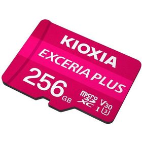 Kioxia LMPL1M256GG2 256 GB Exceria Plus microSD C10 U3 V30 UHS1 A1 Hafıza kartı