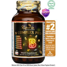 Kiperin B Complex Pro 30 Kapsül