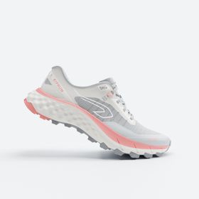 Kiprun MT Cushion 2 Gri Pembe Arazi Tipi Kadın Koşu Ayakkabısı