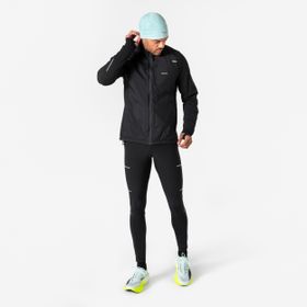 Kiprun Run 900 Rain Siyah Erkek Koşu Taytı