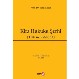 KIRA HUKUKU ŞERHI - FARUK ACAR