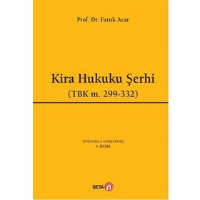 KIRA HUKUKU ŞERHI - FARUK ACAR