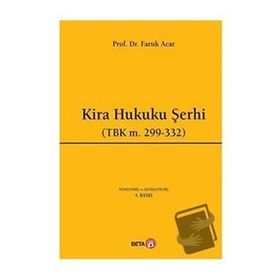 KIRA HUKUKU ŞERHI - FARUK ACAR