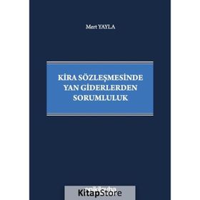 Kira Sözleşmesinde Yan Giderlerden Sorumluluk - On İki Levha Yayıncılık