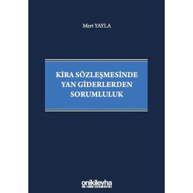 Kira Sözleşmesinde Yan Giderlerden Sorumluluk - On İki Levha Yayıncılık