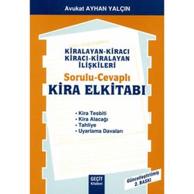 KIRALAYAN - KİRACI /KİRACI - KIRALAYAN İLİŞKİLERİ SORULU CEVAPLI KIRA EL KİTABI - AYHAN YALÇIN