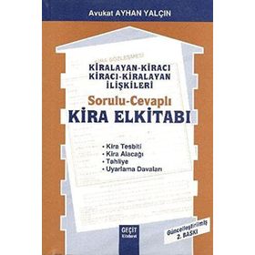 KIRALAYAN - KİRACI /KİRACI - KIRALAYAN İLİŞKİLERİ SORULU CEVAPLI KIRA EL KİTABI - AYHAN YALÇIN