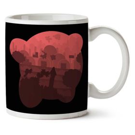 Kirby Silhouette Baskılı Kupa