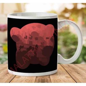 Kirby Silhouette Baskılı Kupa