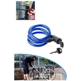 Kırgıl Anahtarlı 11.5 mm x 85 cm Bisiklet Kilidi