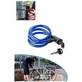 Kırgıl Anahtarlı 11.5 mm x 85 cm Bisiklet Kilidi