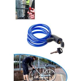 Kırgıl Anahtarlı 17 mm x 100 cm Bisiklet Kilidi