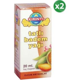 Kırıntı 20 ml 2 Adet Tatlı Badem Yağı