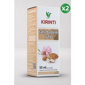 Kırıntı 50 ml 2 Adet Tatlı Badem Yağı