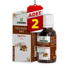 Kırıntı 50 ml 2 Adet Tatlı Badem Yağı