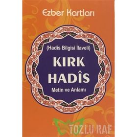 Kırk Hadis (Ezber Kartları) - Kollektif
