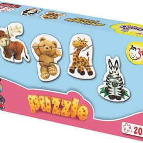 Kırkpabuç Hayvanlar 20 Parça Puzzle