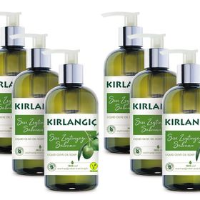 Kırlangıç 6x400 ml Zeytinyağlı Vegan Sıvı Sabun