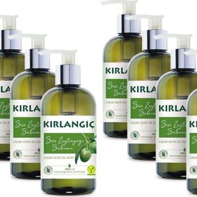 Kırlangıç 8x400 ml Zeytinyağlı Vegan Sıvı Sabun