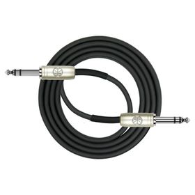 Kırlın AP209PR6MBK 6 m 1/4" Stereo Enstrüman Kablosu