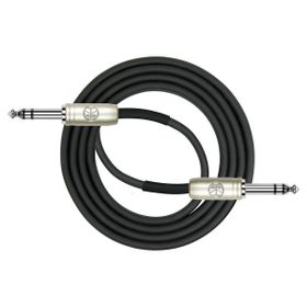 Kırlın AP209PR6MBK 6 m 1/4" Stereo Enstrüman Kablosu