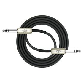 Kırlın AP209PR6MBK 6 m 1/4" Stereo Enstrüman Kablosu