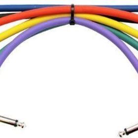 Kırlın I6-243-0.15M-6COLORS 6'lı Pedal Ara Kablo