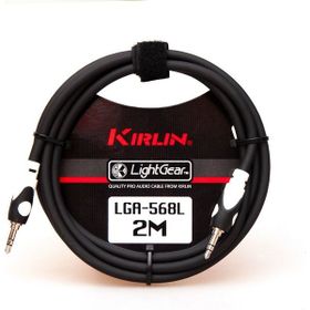 Kırlın LGA568L2MBK 3,5 mm TRS Plug