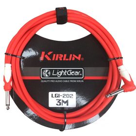 Kırlın LGI-202-3M-RD 3 m Enstrüman Kablosu