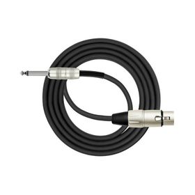 Kirlin MP-482PRBK XLR F 1/4 Mono 3 m Mikrofonsu Kablo