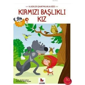 Kırmızı Başlıklı Kız Çıkartmalarla - Sandra Lebrun