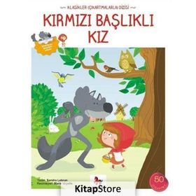 Kırmızı Başlıklı Kız Çıkartmalarla - Sandra Lebrun