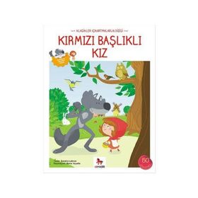 Kırmızı Başlıklı Kız Çıkartmalarla - Sandra Lebrun